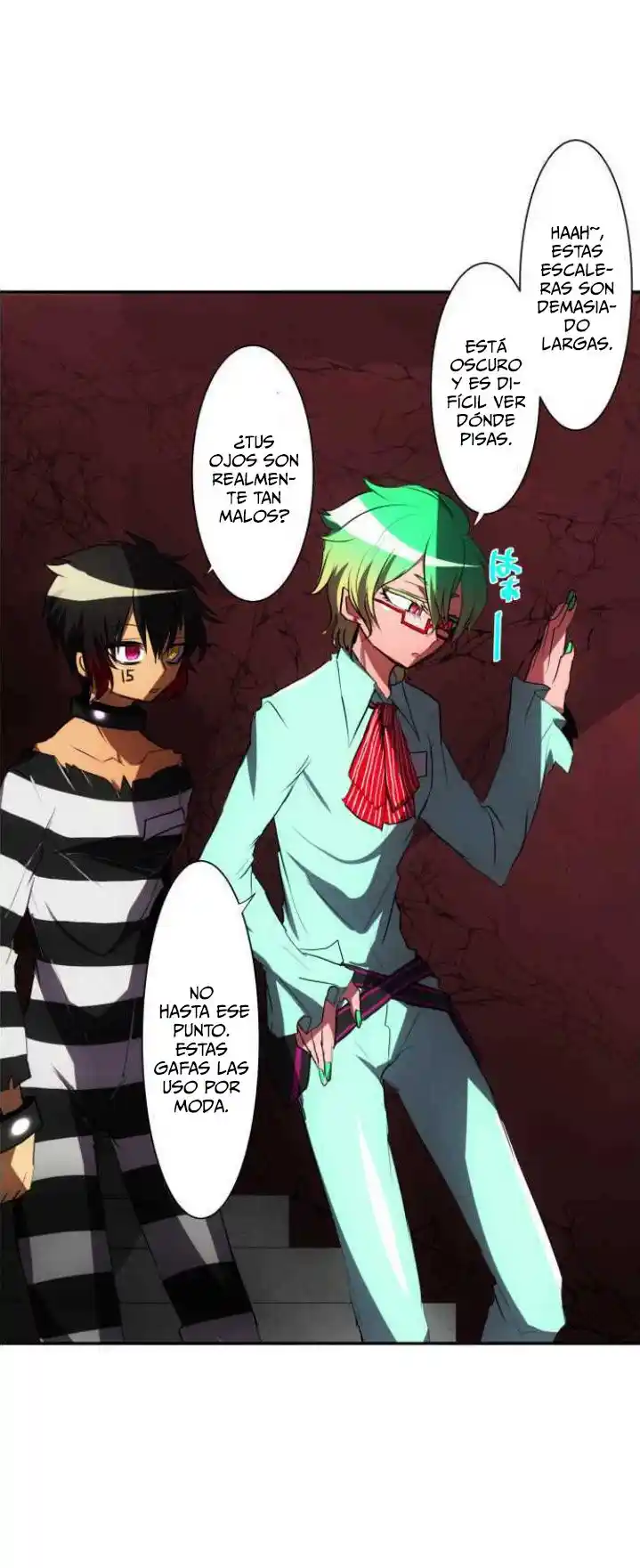 Nanbaka capítulo 84, página 3