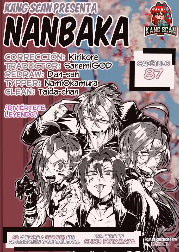 Nanbaka capítulo 87, página 1