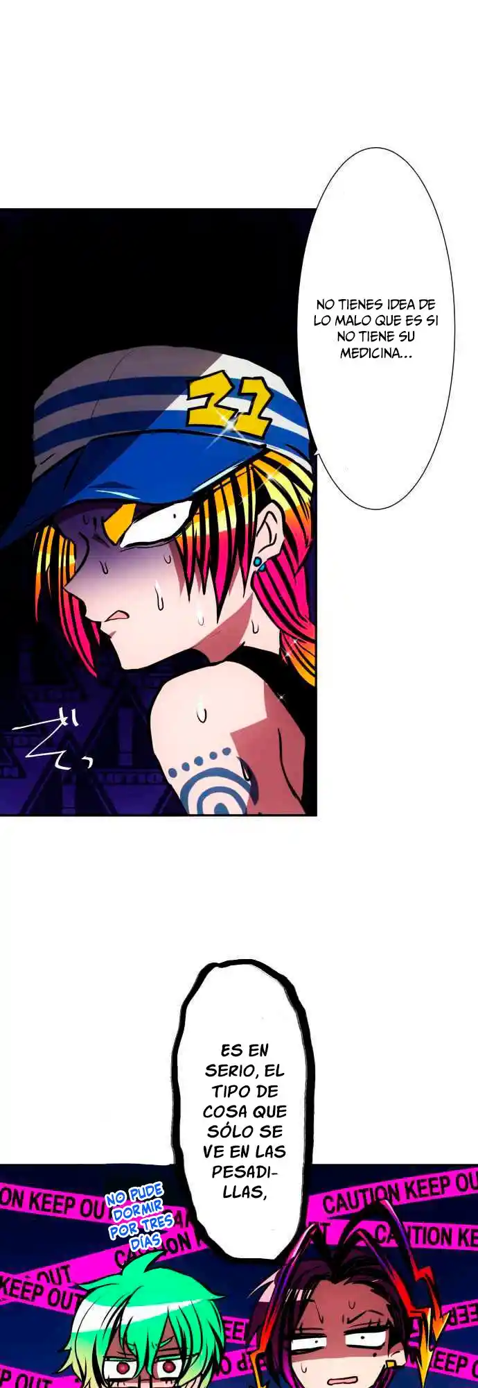 Nanbaka capítulo 88, página 4