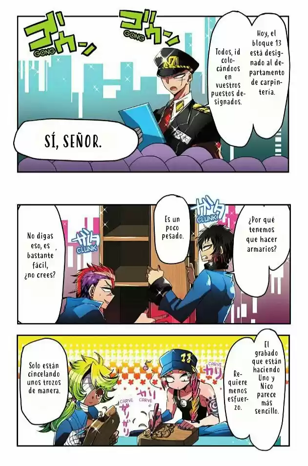 Nanbaka capítulo 9, página 3