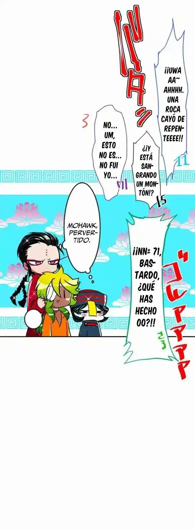 Nanbaka capítulo 97.10, página 43