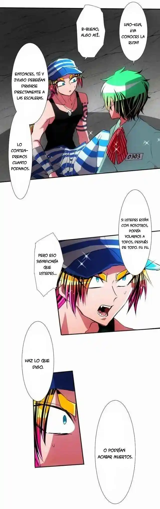 Nanbaka capítulo 99, página 16