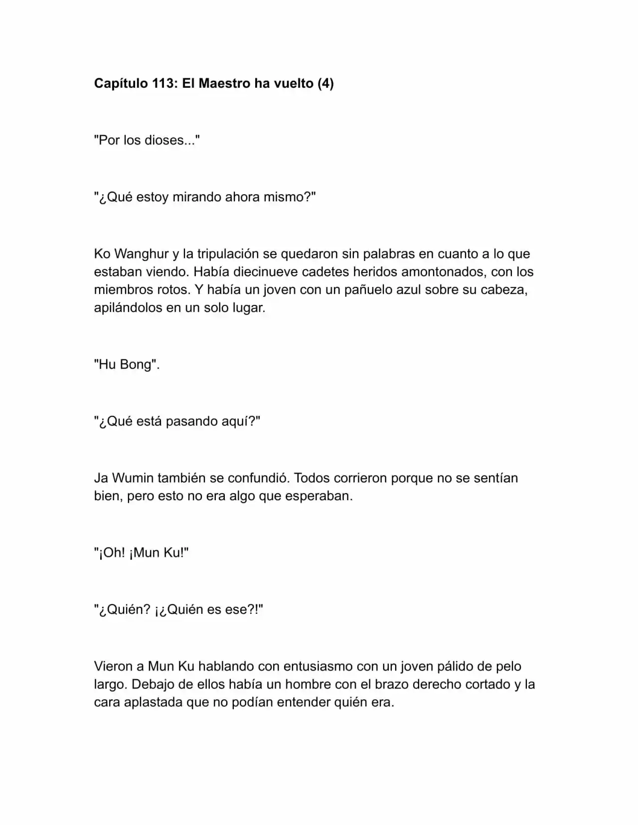 Nano Machine (Novela) capítulo 113, página 2
