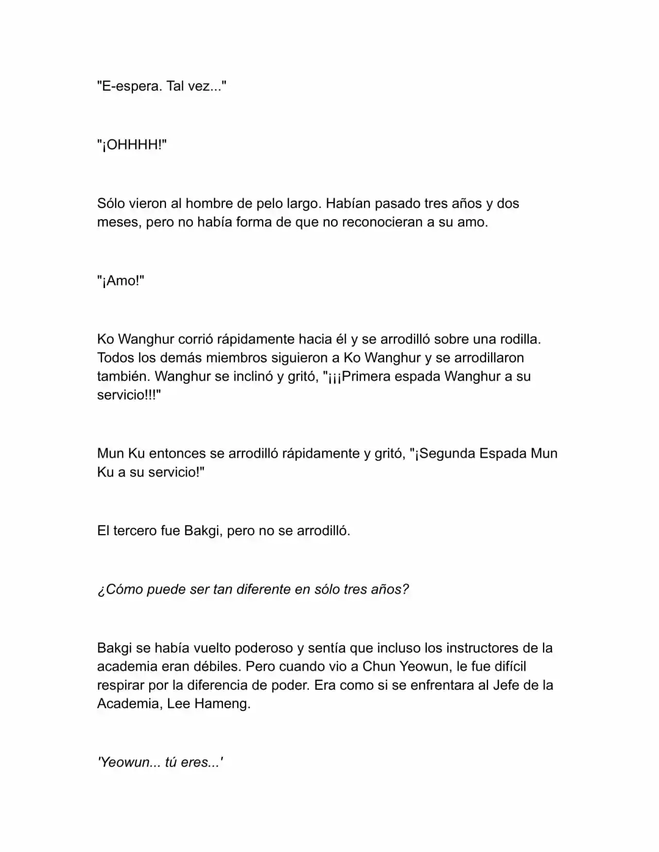 Nano Machine (Novela) capítulo 113, página 3