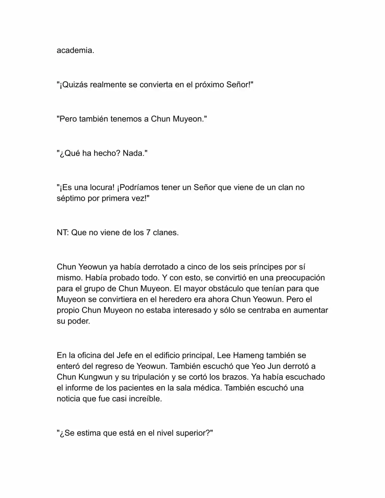 Nano Machine (Novela) capítulo 113, página 8