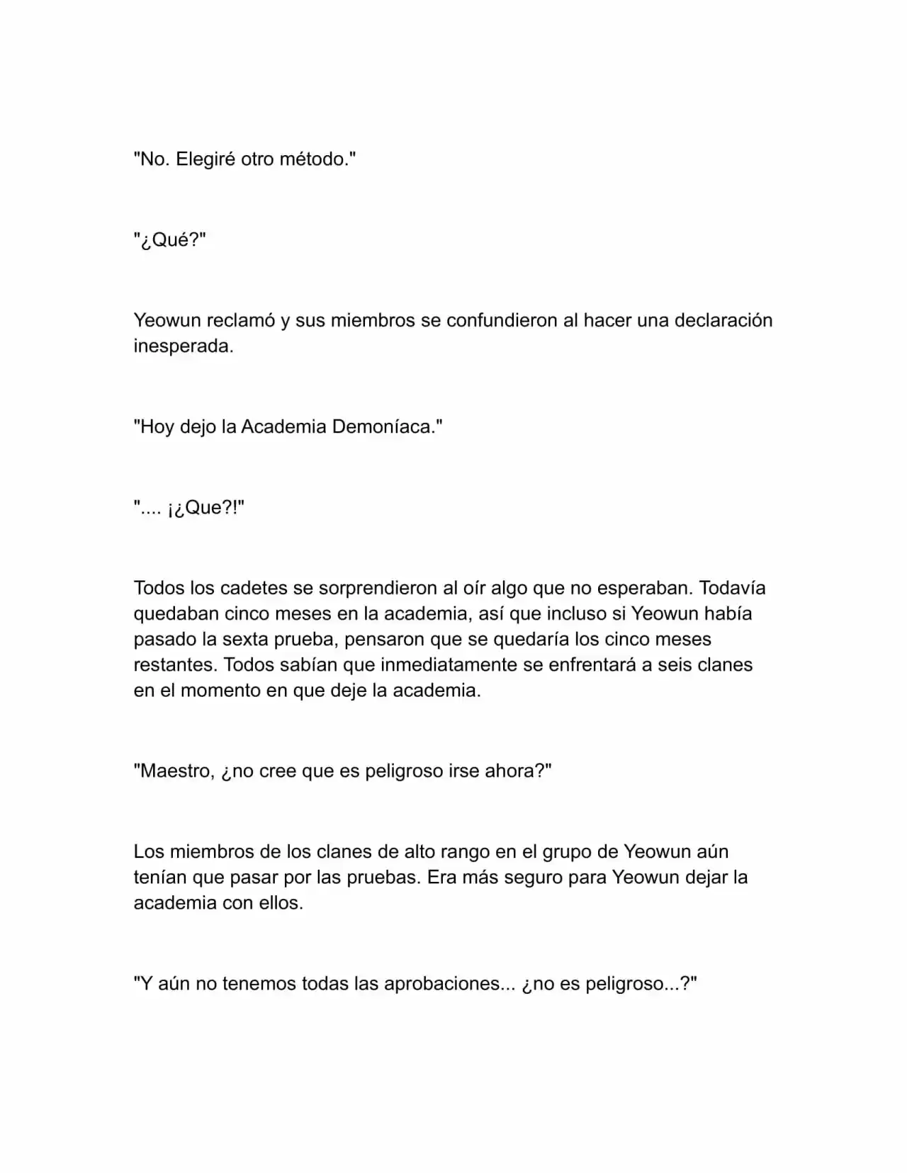 Nano Machine (Novela) capítulo 149, página 6