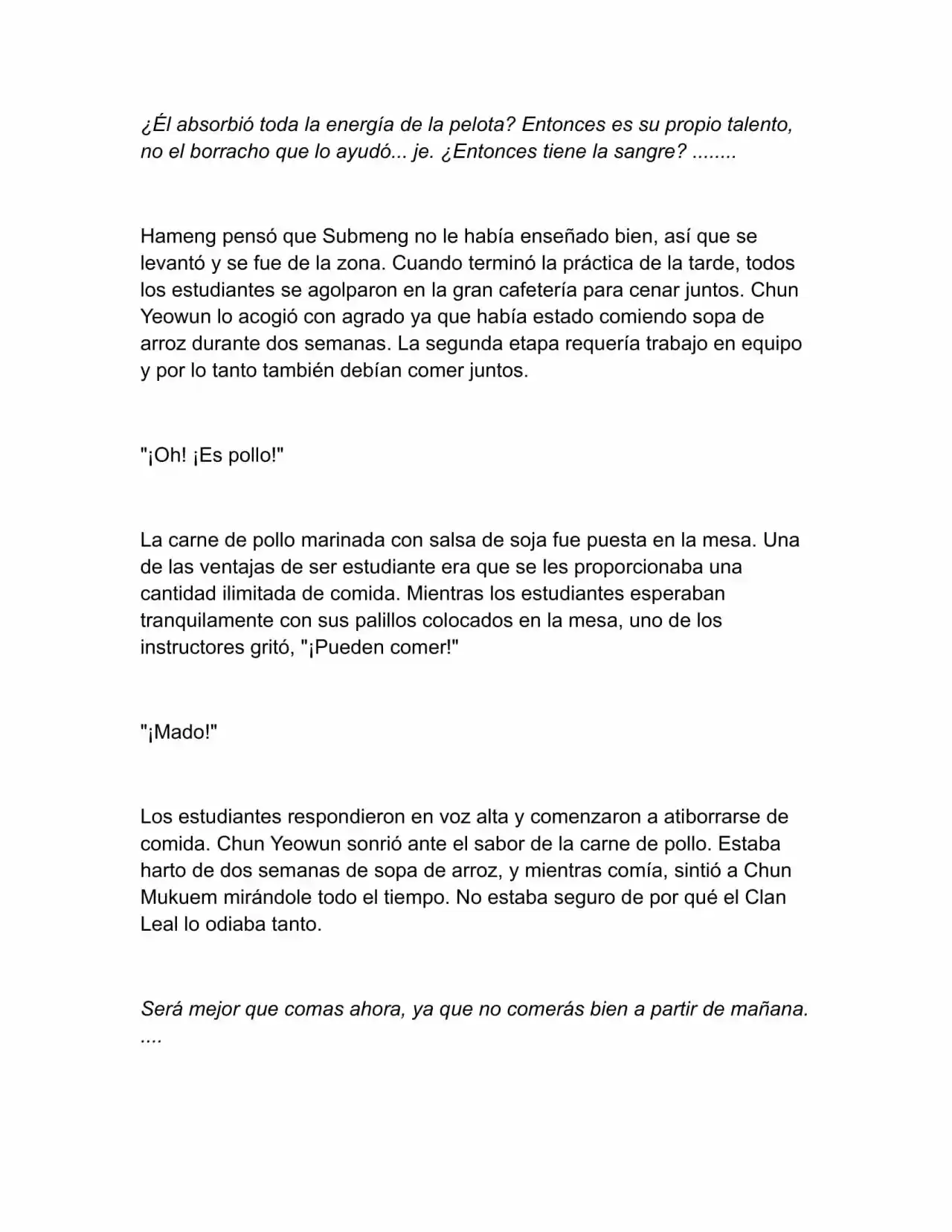 Nano Machine (Novela) capítulo 21, página 2