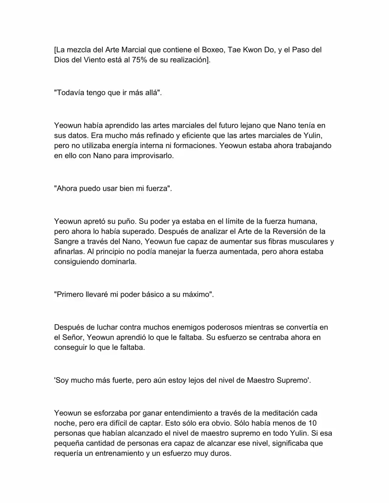 Nano Machine (Novela) capítulo 262, página 5