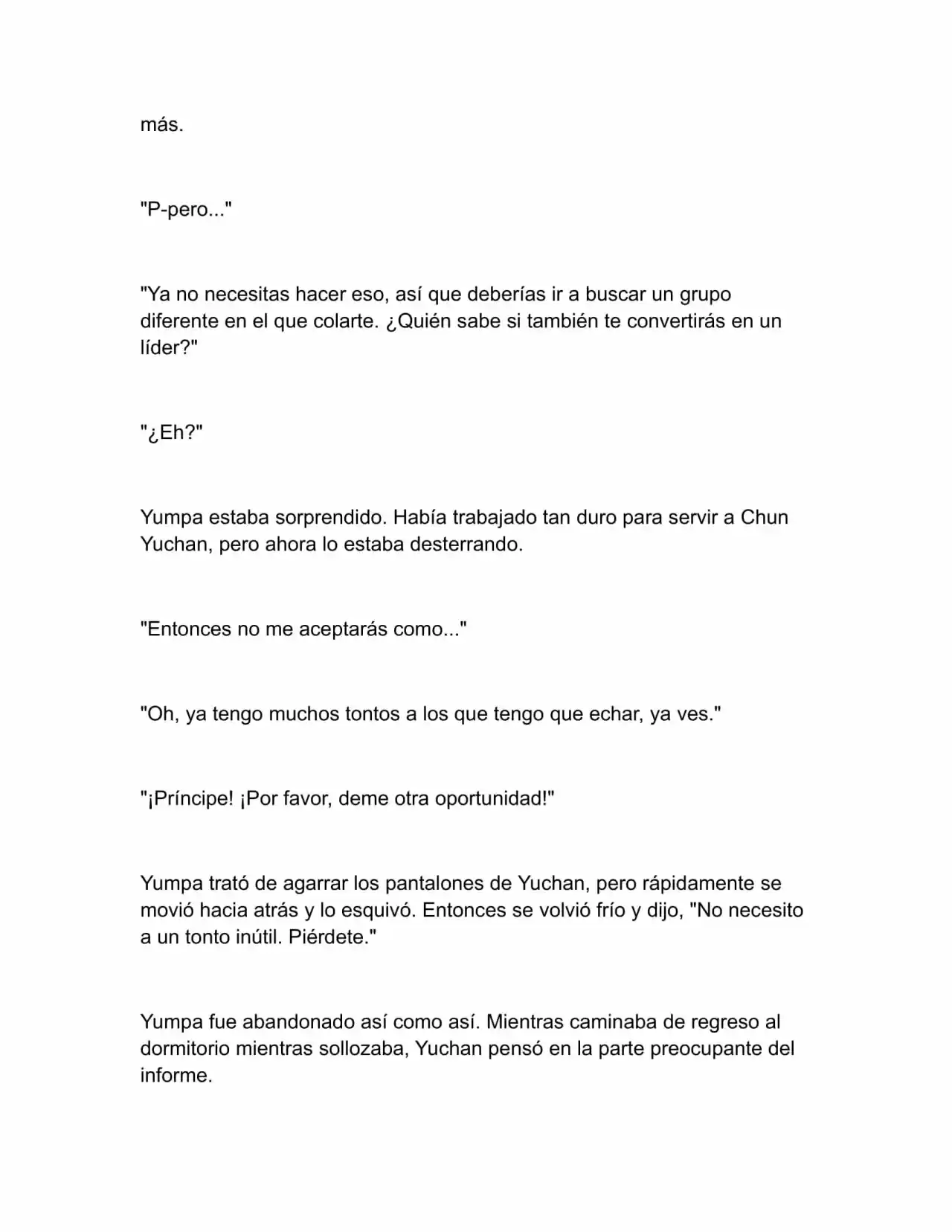 Nano Machine (Novela) capítulo 39, página 6