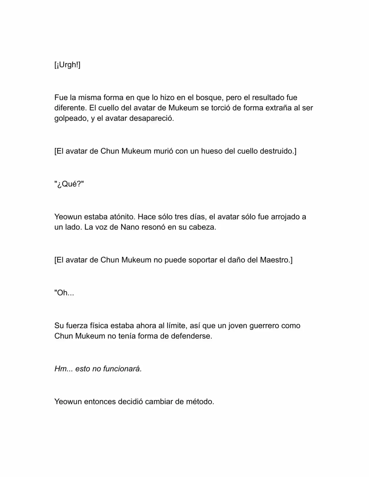 Nano Machine (Novela) capítulo 39, página 9