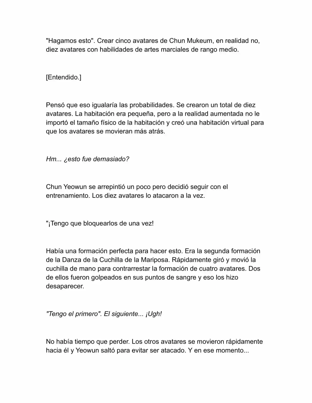 Nano Machine (Novela) capítulo 39, página 10