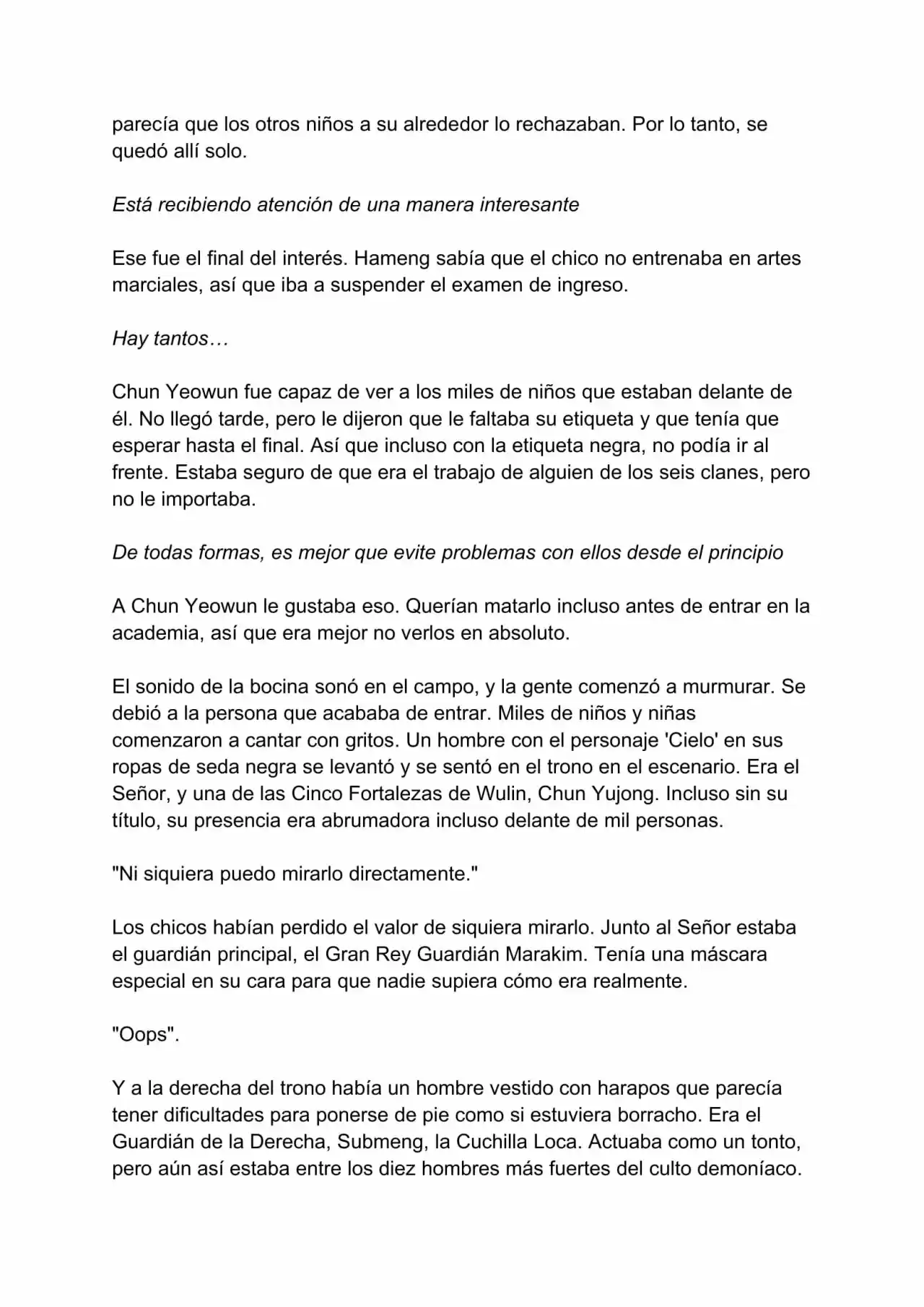 Nano Machine (Novela) capítulo 8, página 3