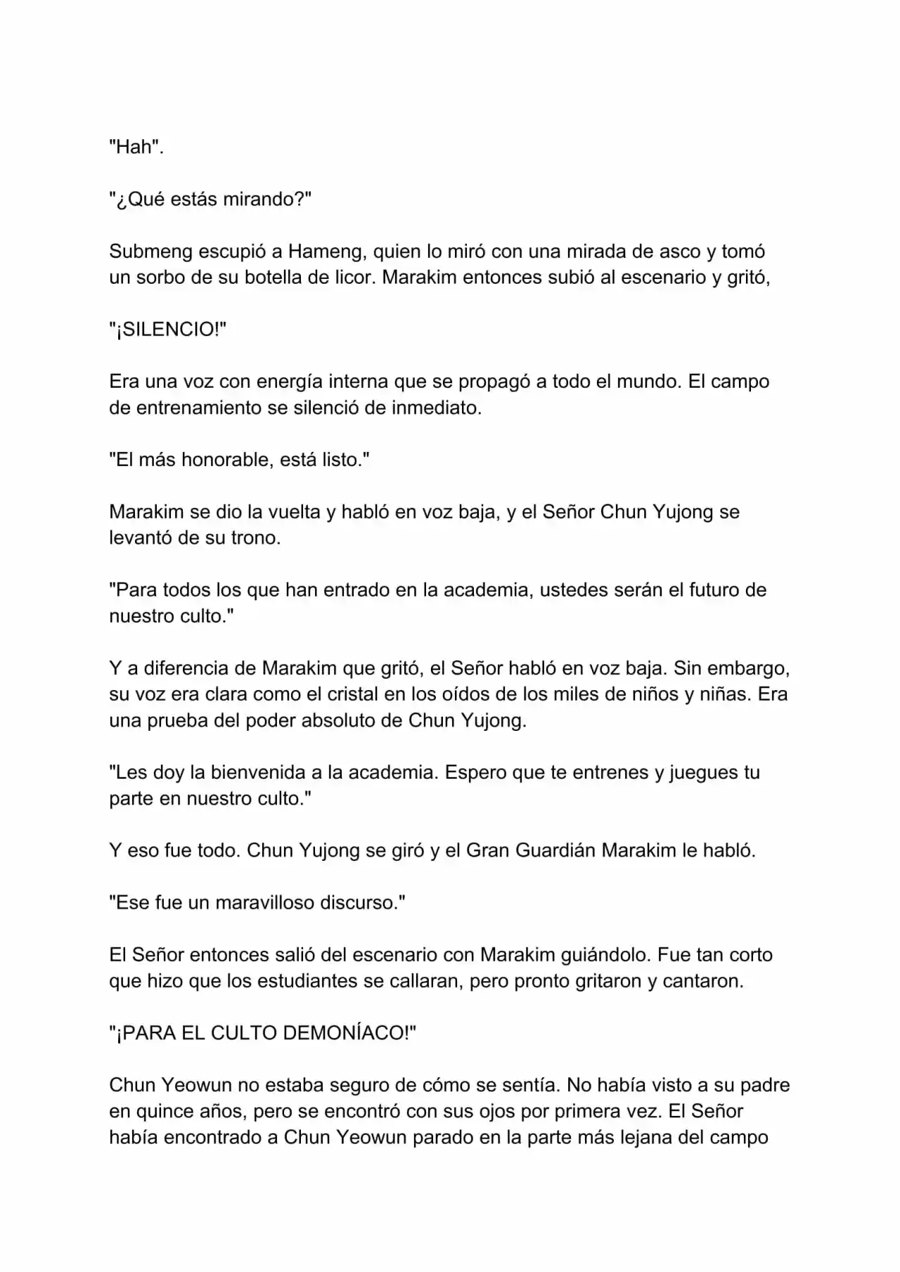 Nano Machine (Novela) capítulo 8, página 4