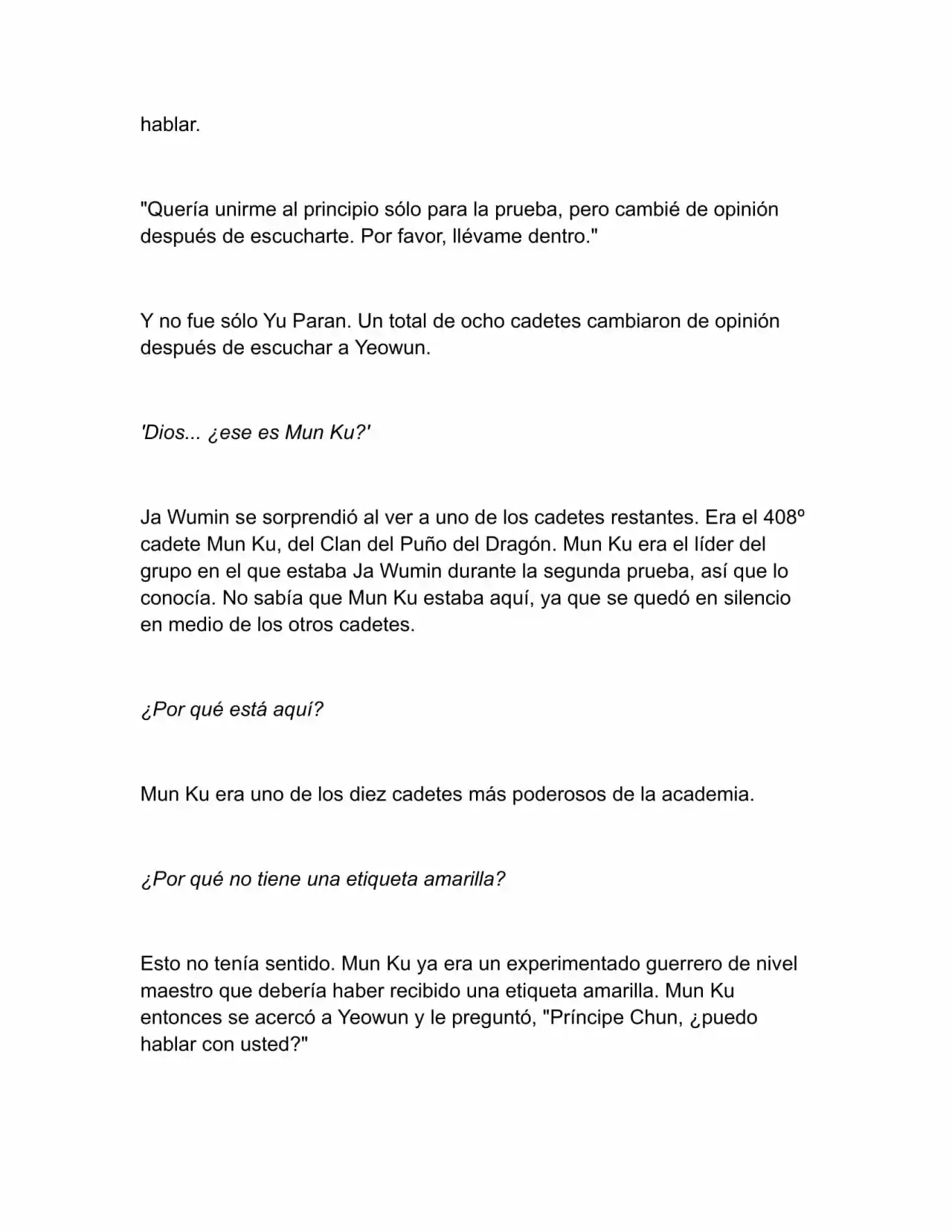 Nano Machine (Novela) capítulo 83, página 5
