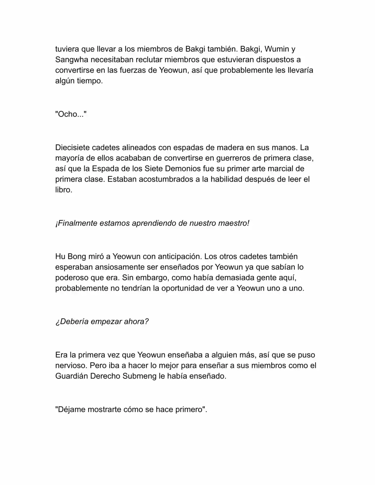 Nano Machine (Novela) capítulo 87, página 5