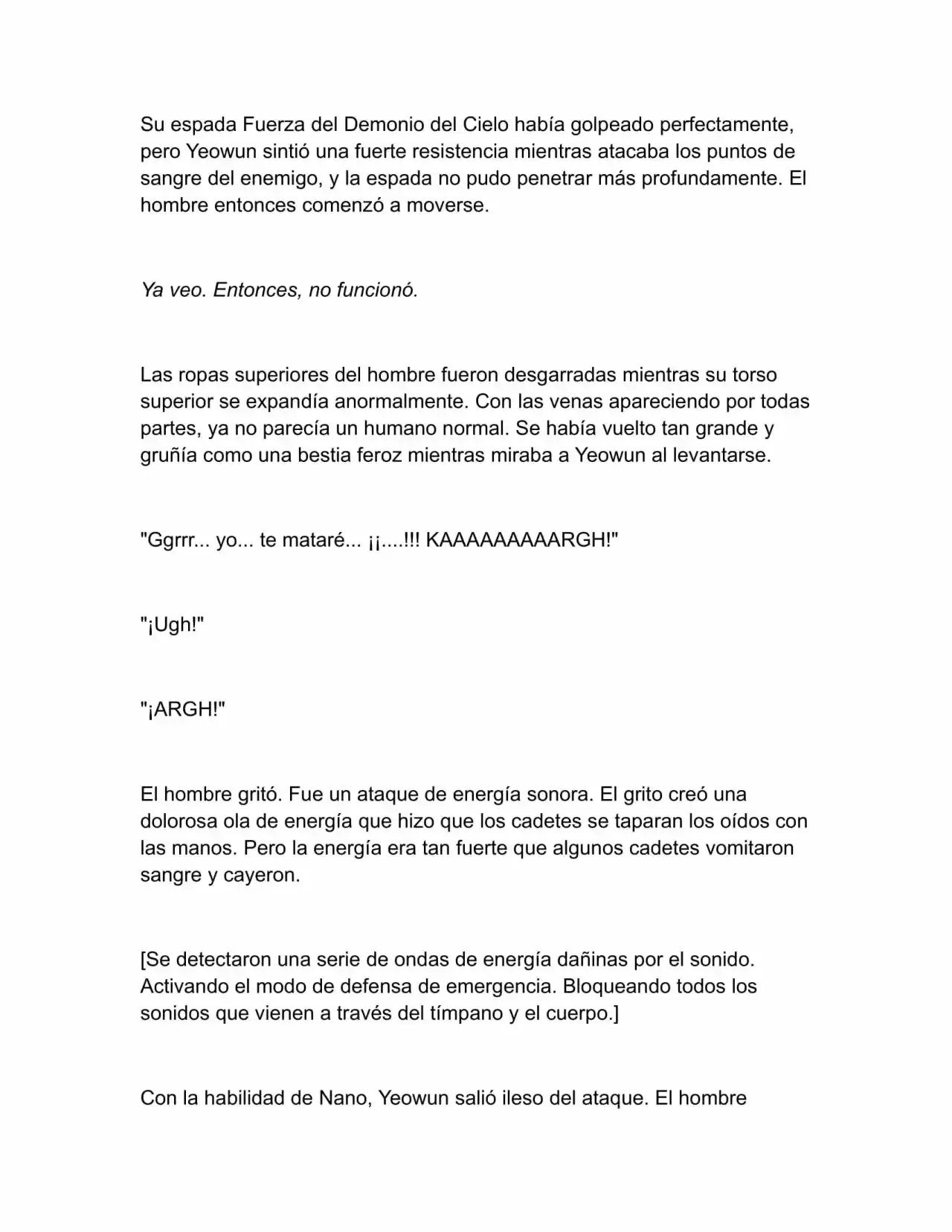 Nano Machine (Novela) capítulo 95, página 5