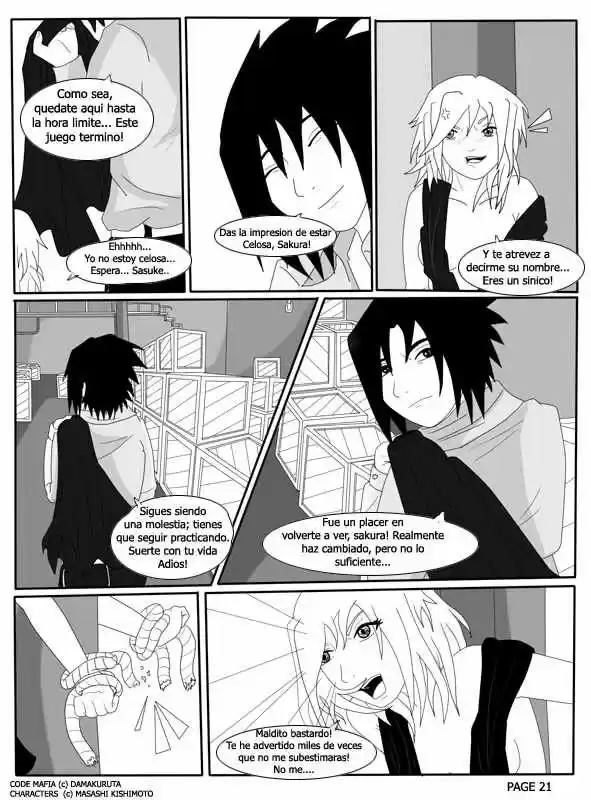 Naruto Doujinshi capítulo 1, página 21