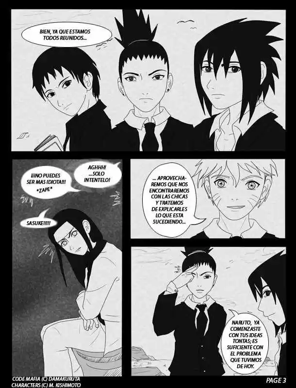 Naruto Doujinshi capítulo 3, página 2