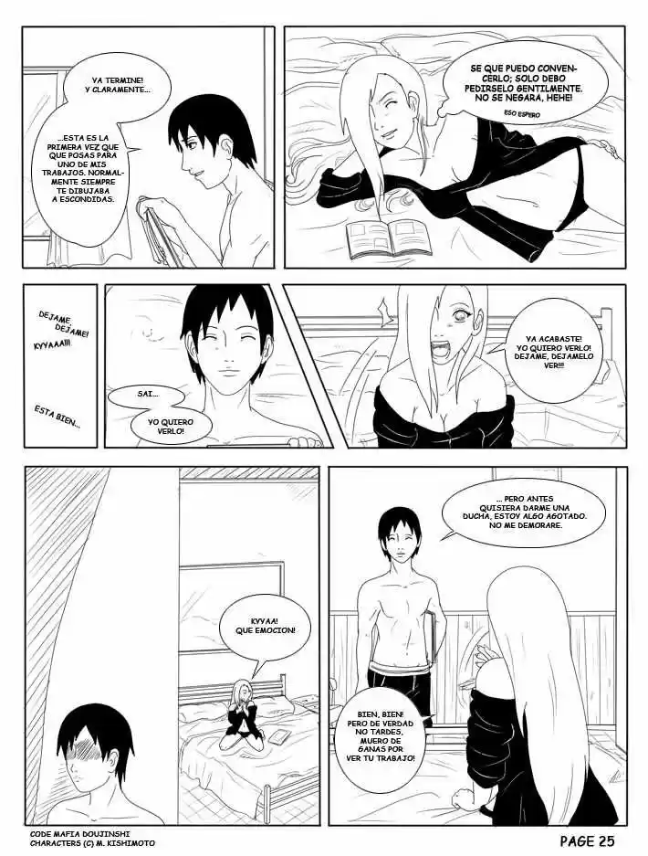Naruto Doujinshi capítulo 5, página 27
