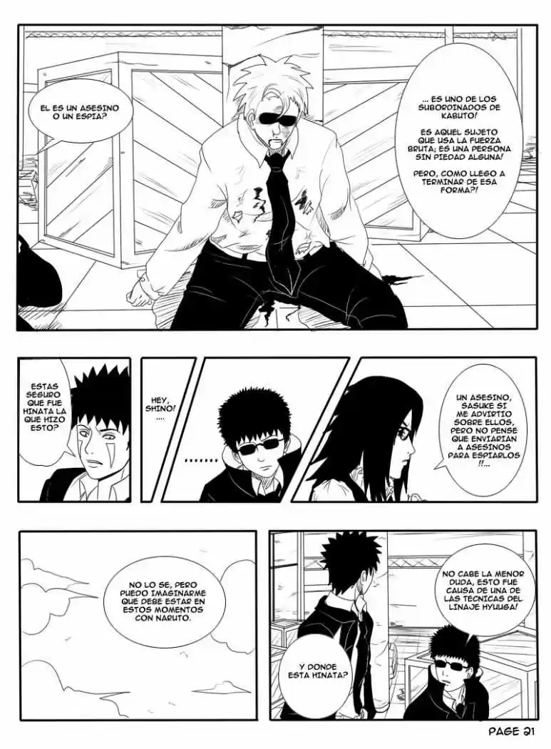 Naruto Doujinshi capítulo 6, página 22