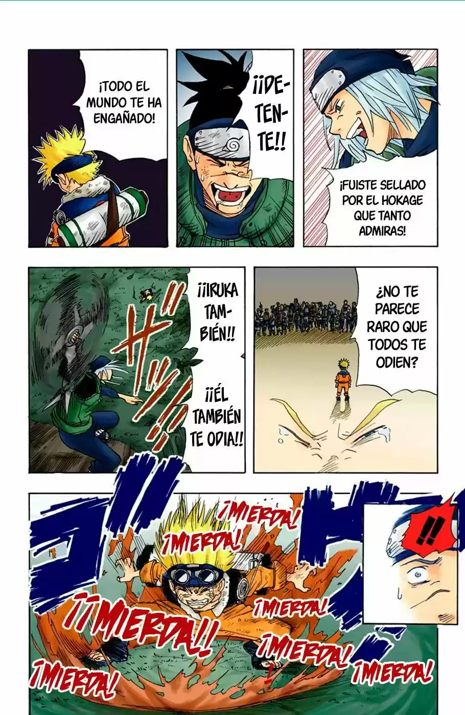 Naruto Full Color capítulo 1, página 34