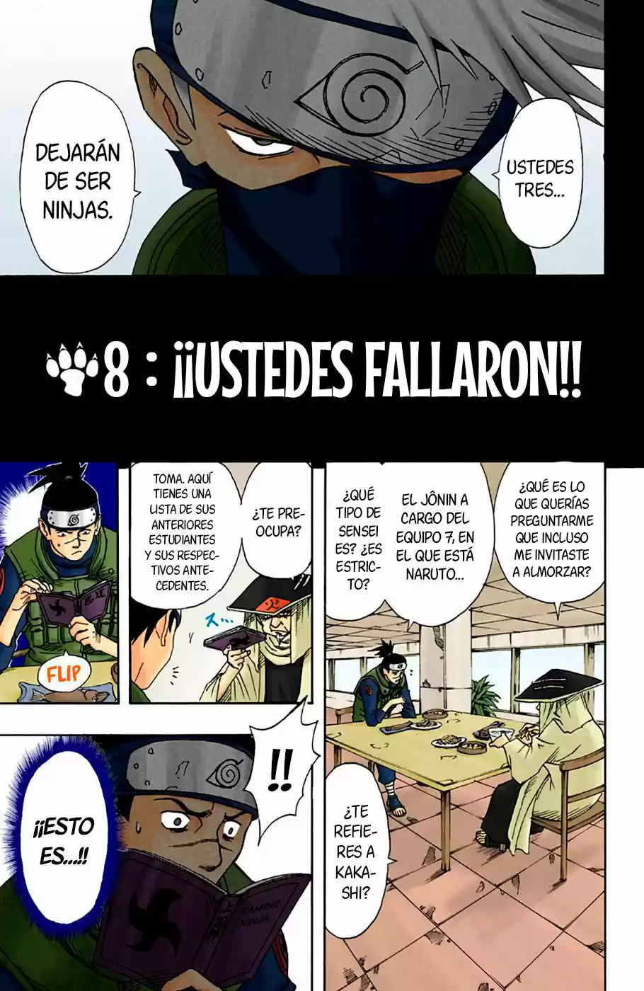 Naruto Full Color capítulo 8, página 5