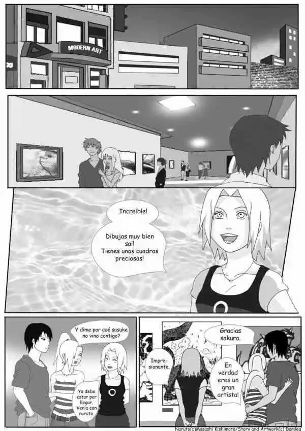 Naruto High School capítulo 6.1, página 6