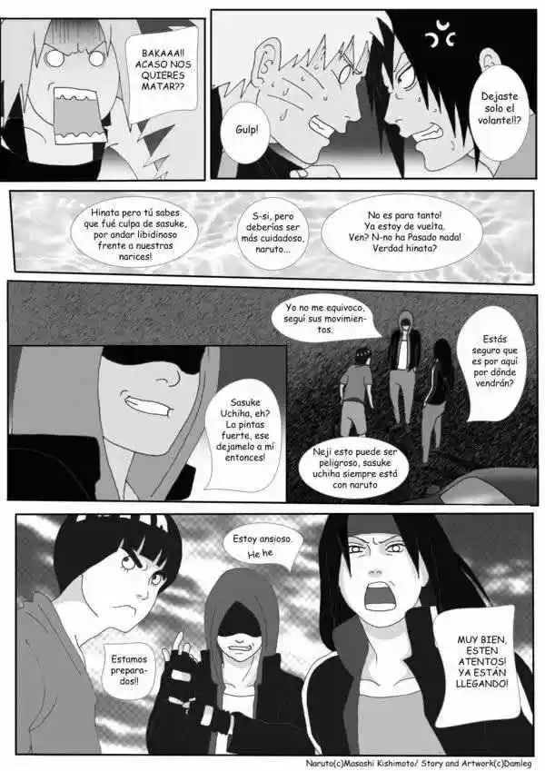 Naruto High School capítulo 6.1, página 28