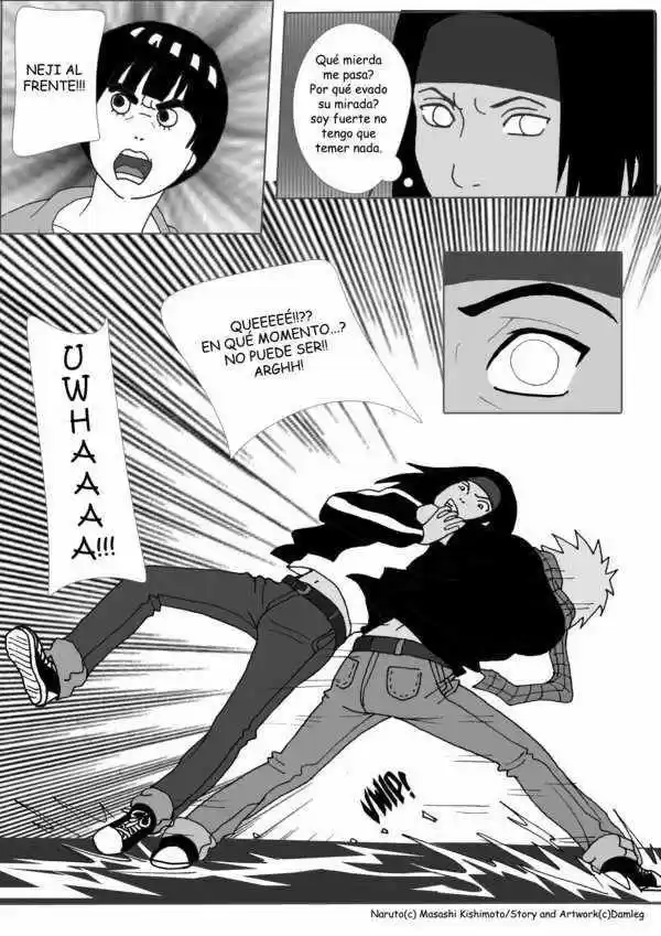 Naruto High School capítulo 6.2, página 7
