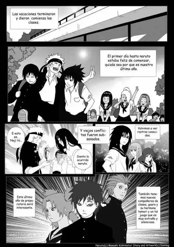 Naruto High School capítulo 7, página 2