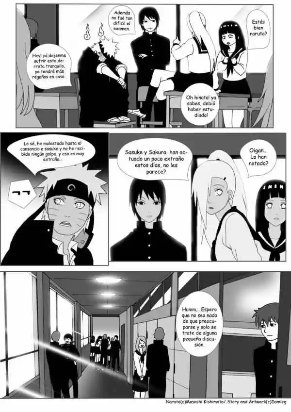 Naruto High School capítulo 7, página 4