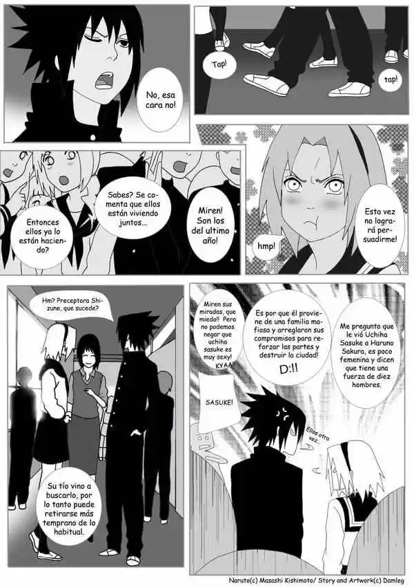 Naruto High School capítulo 7, página 5