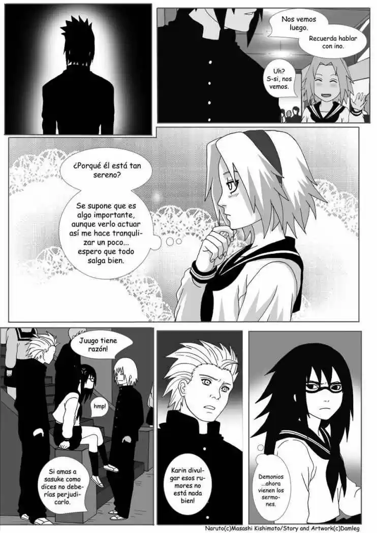 Naruto High School capítulo 7, página 6