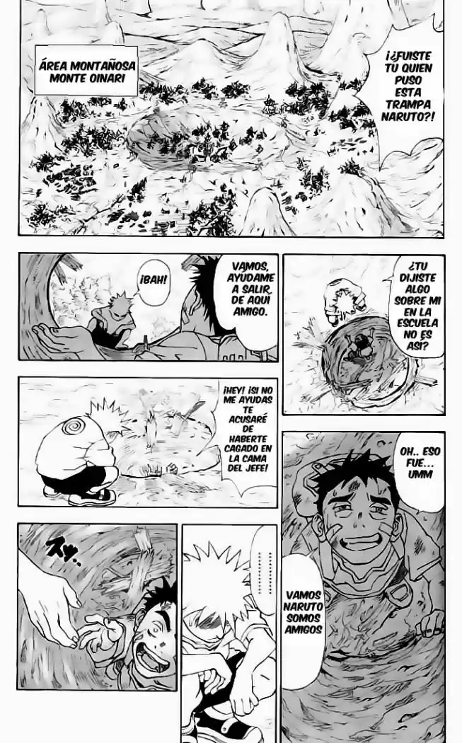 Naruto capítulo 0, página 1