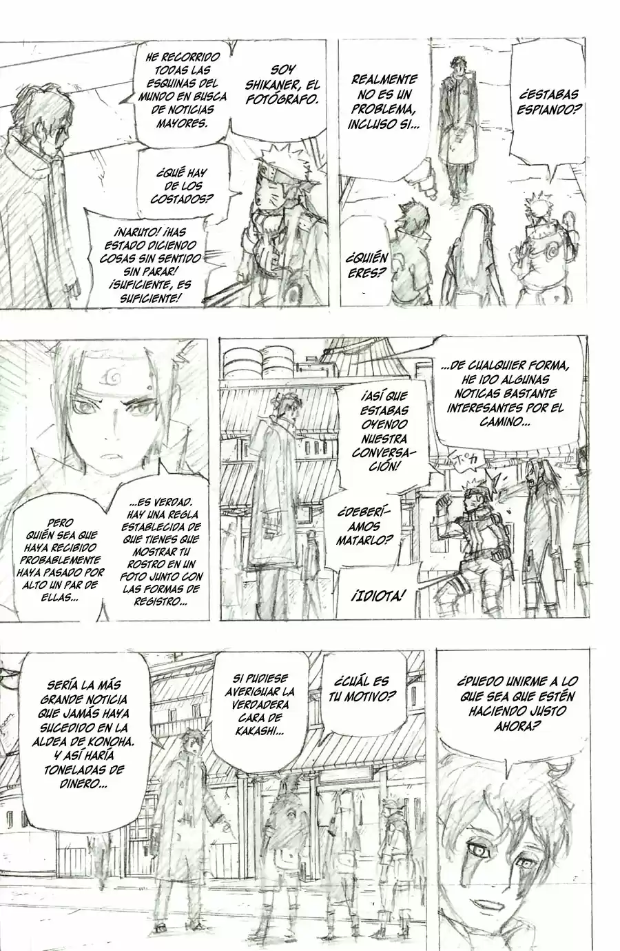 Naruto capítulo 701.1, página 8