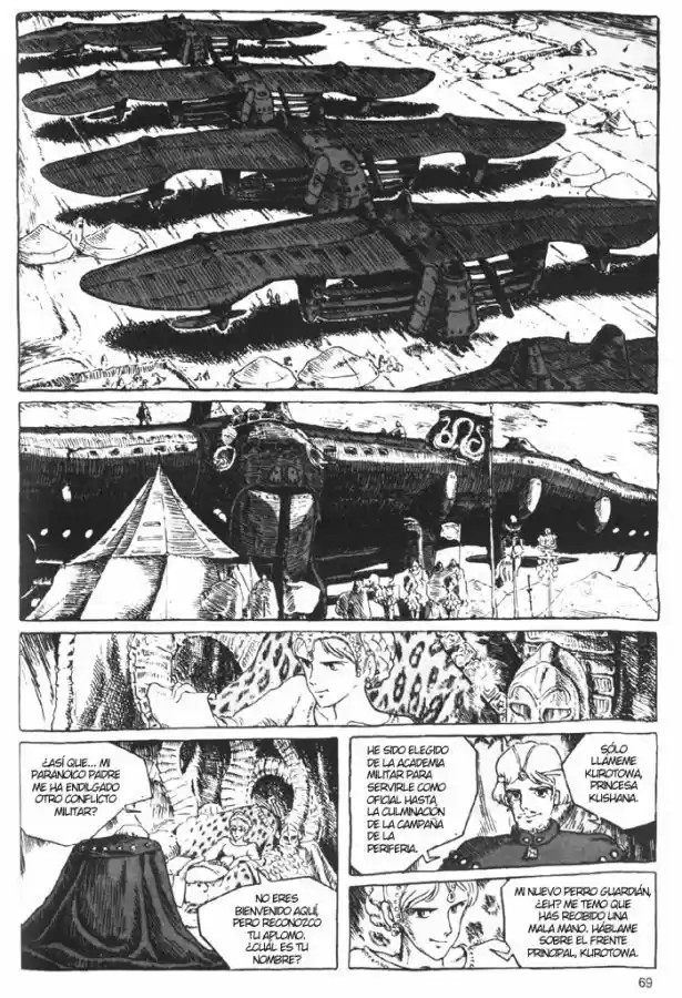 Nausica capítulo 2, página 36