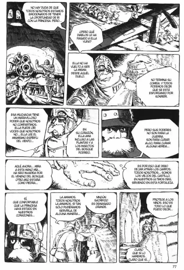 Nausica capítulo 3, página 8