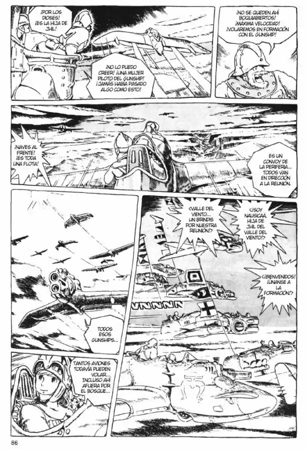 Nausica capítulo 3, página 17