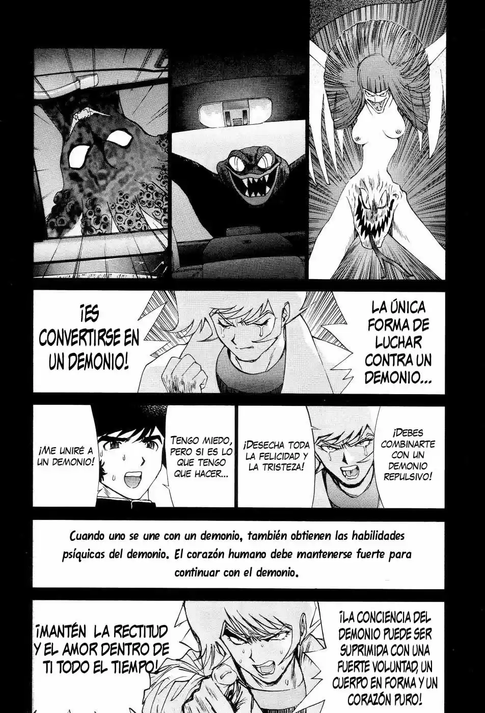 Neo Devilman capítulo 2, página 40