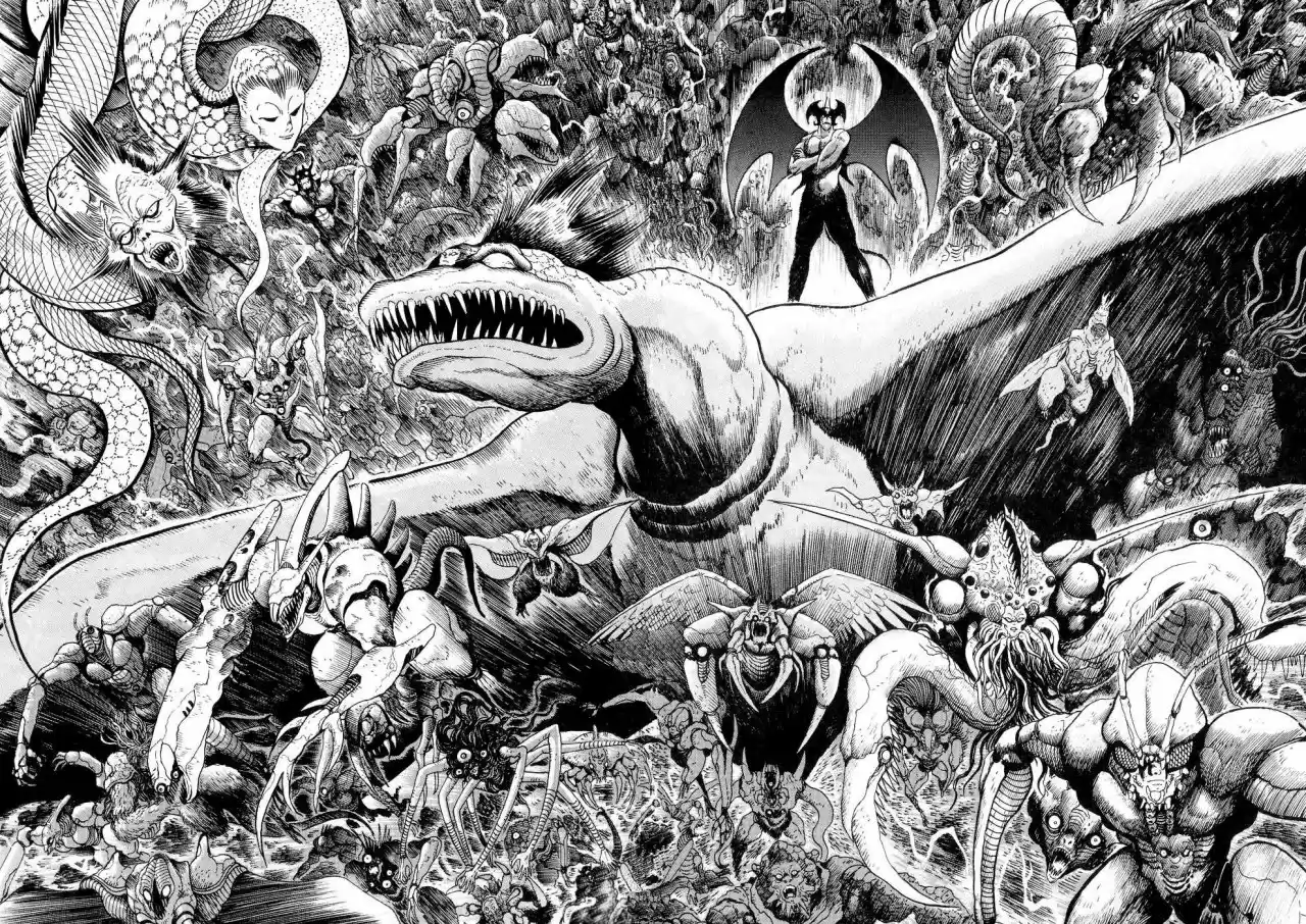 Neo Devilman capítulo 4, página 34