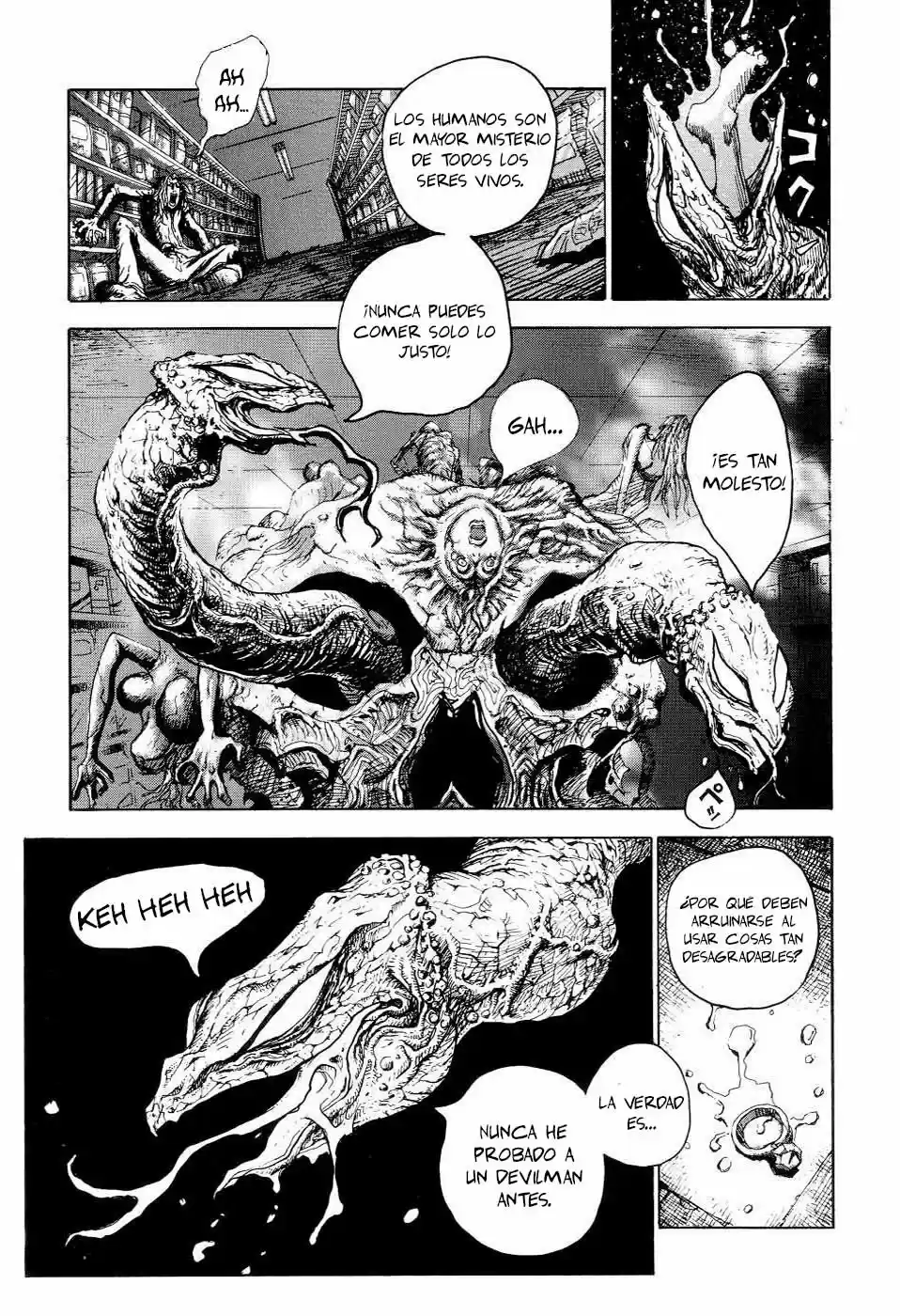 Neo Devilman capítulo 6, página 48