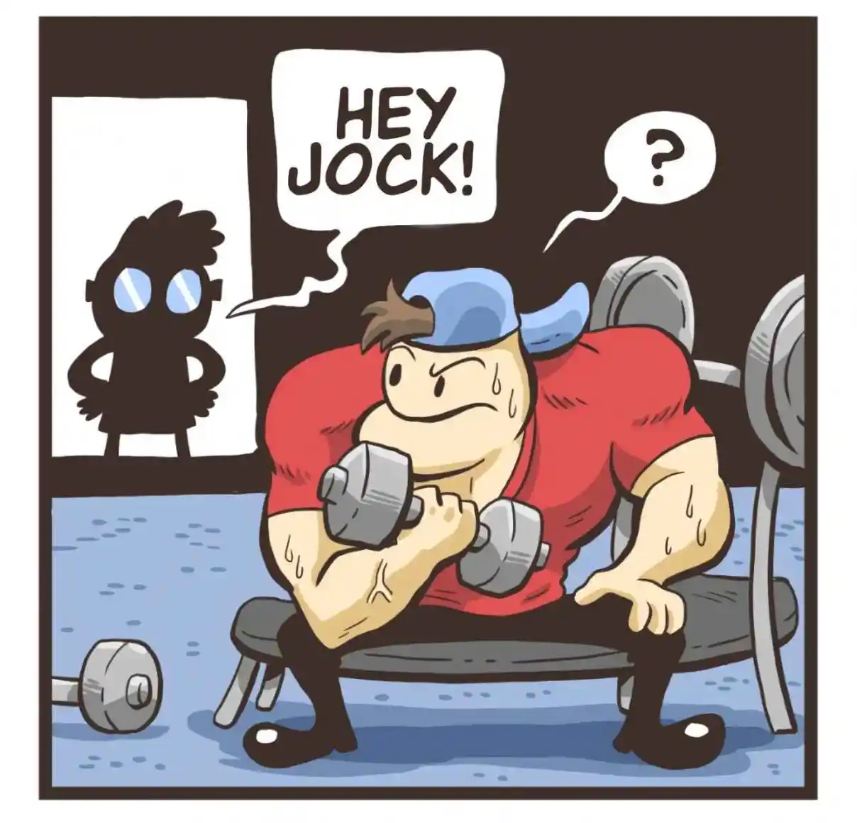 Nerd And Jock capítulo 2, página 2