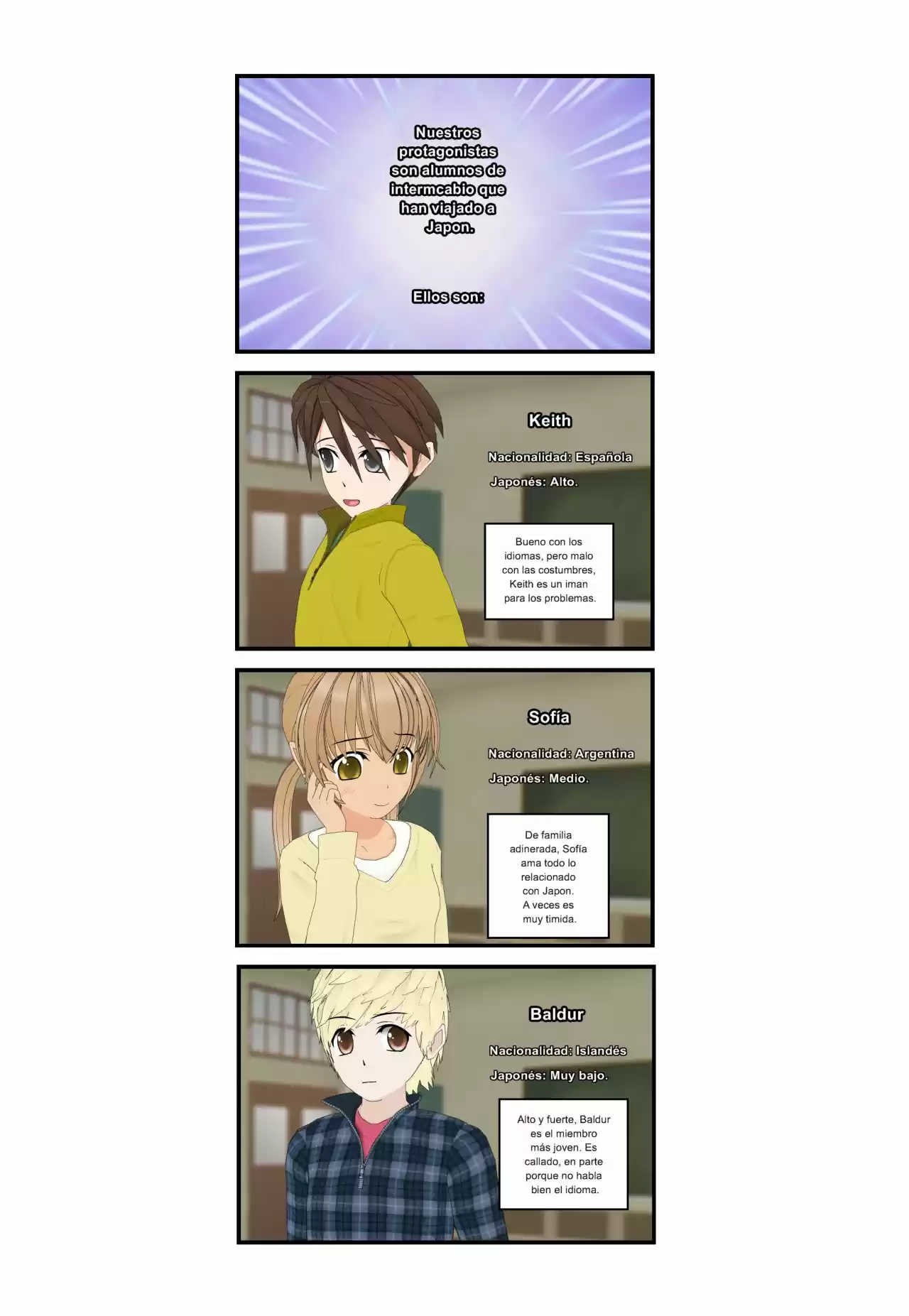 Nihongo Gakusei capítulo 1, página 2