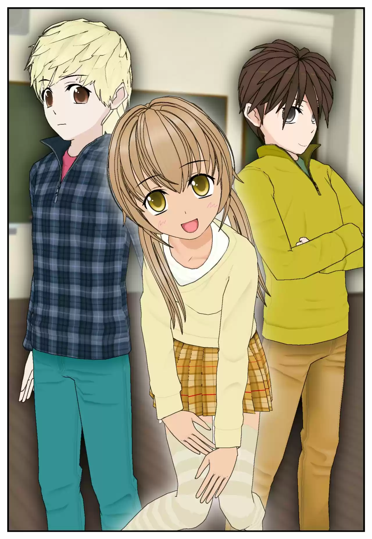 Nihongo Gakusei capítulo 2, página 1