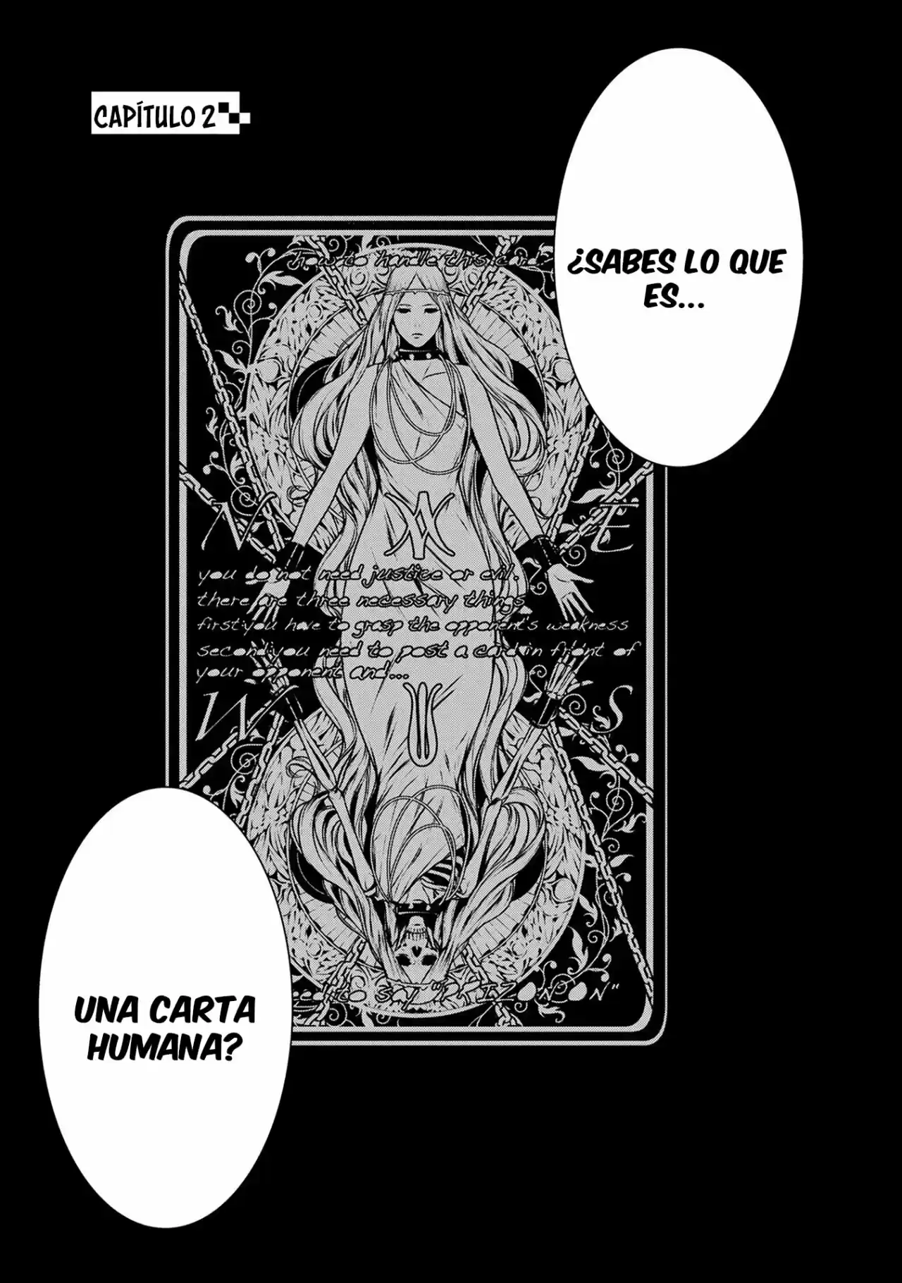 Ningen Card capítulo 2, página 2
