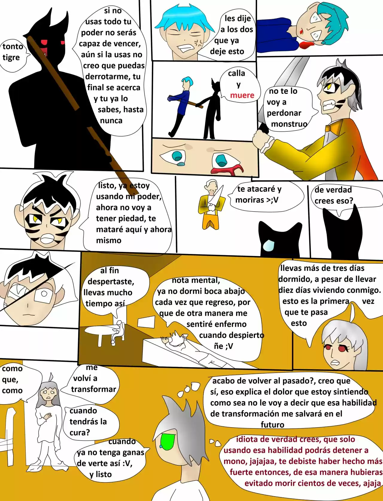 Ninja Tigre 13 capítulo 2, página 1