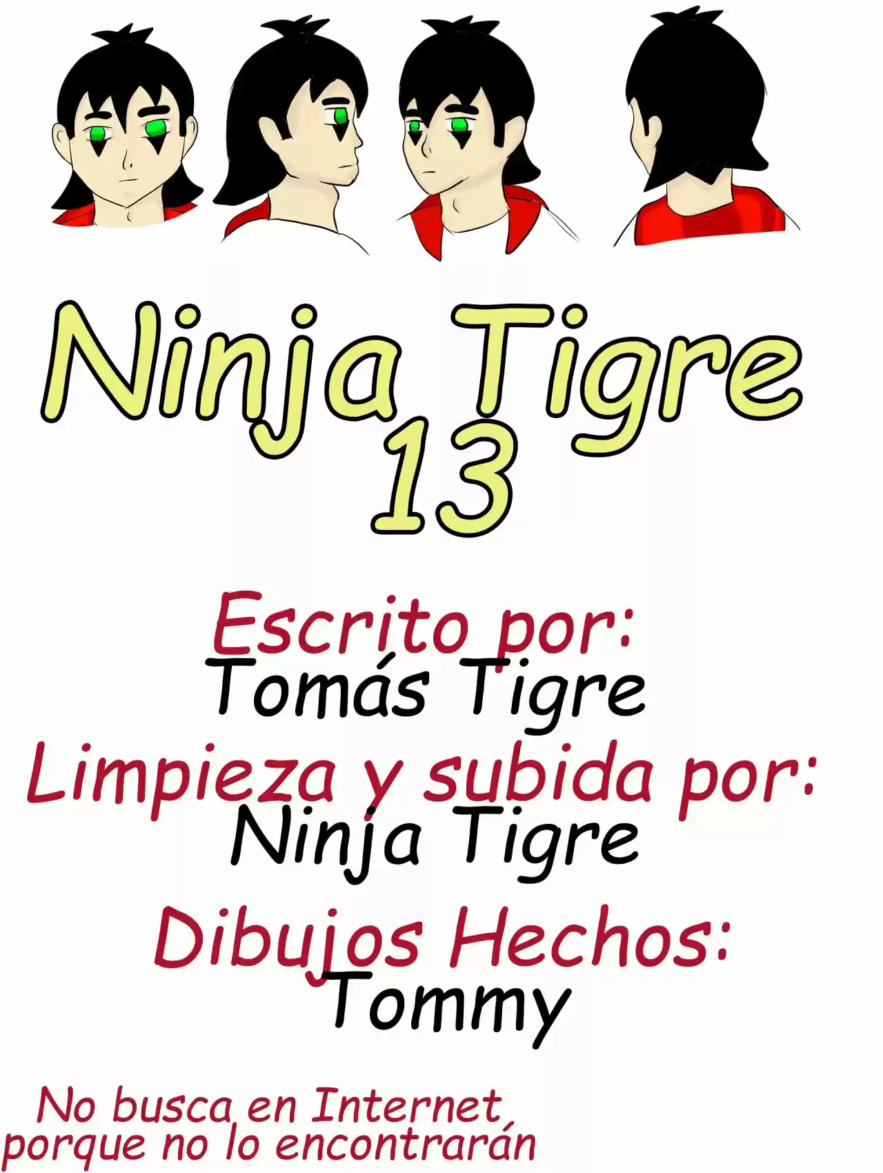 Ninja Tigre 13 capítulo 8, página 1