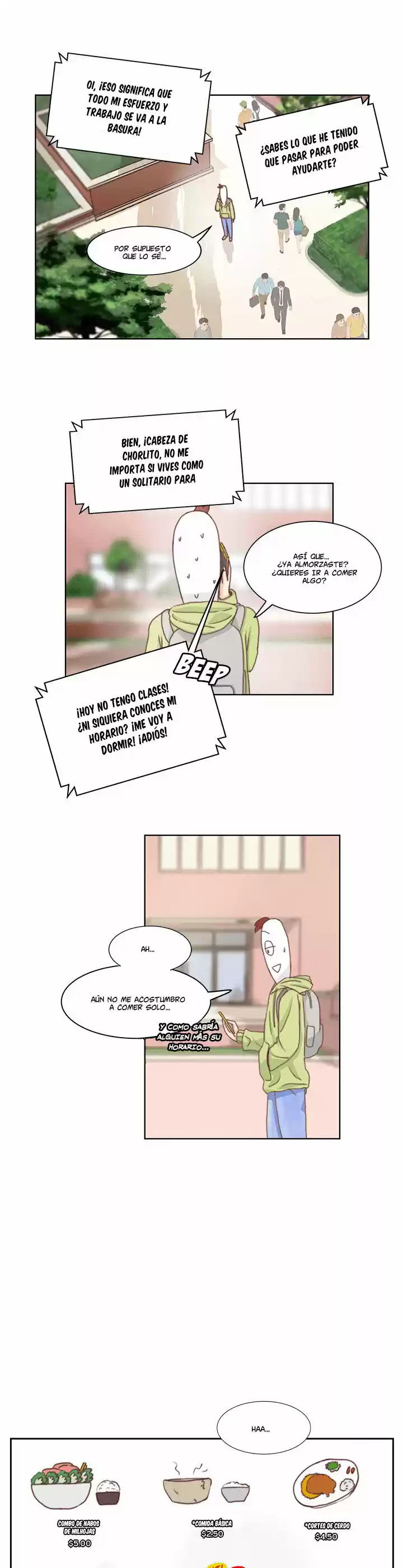 No Eres Bueno capítulo 2, página 9