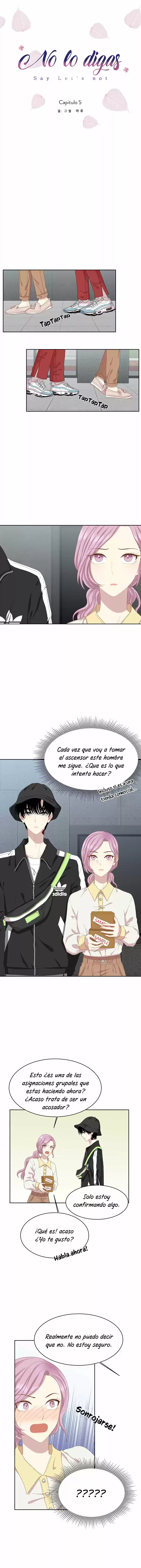 No Lo Digas. capítulo 5, página 5