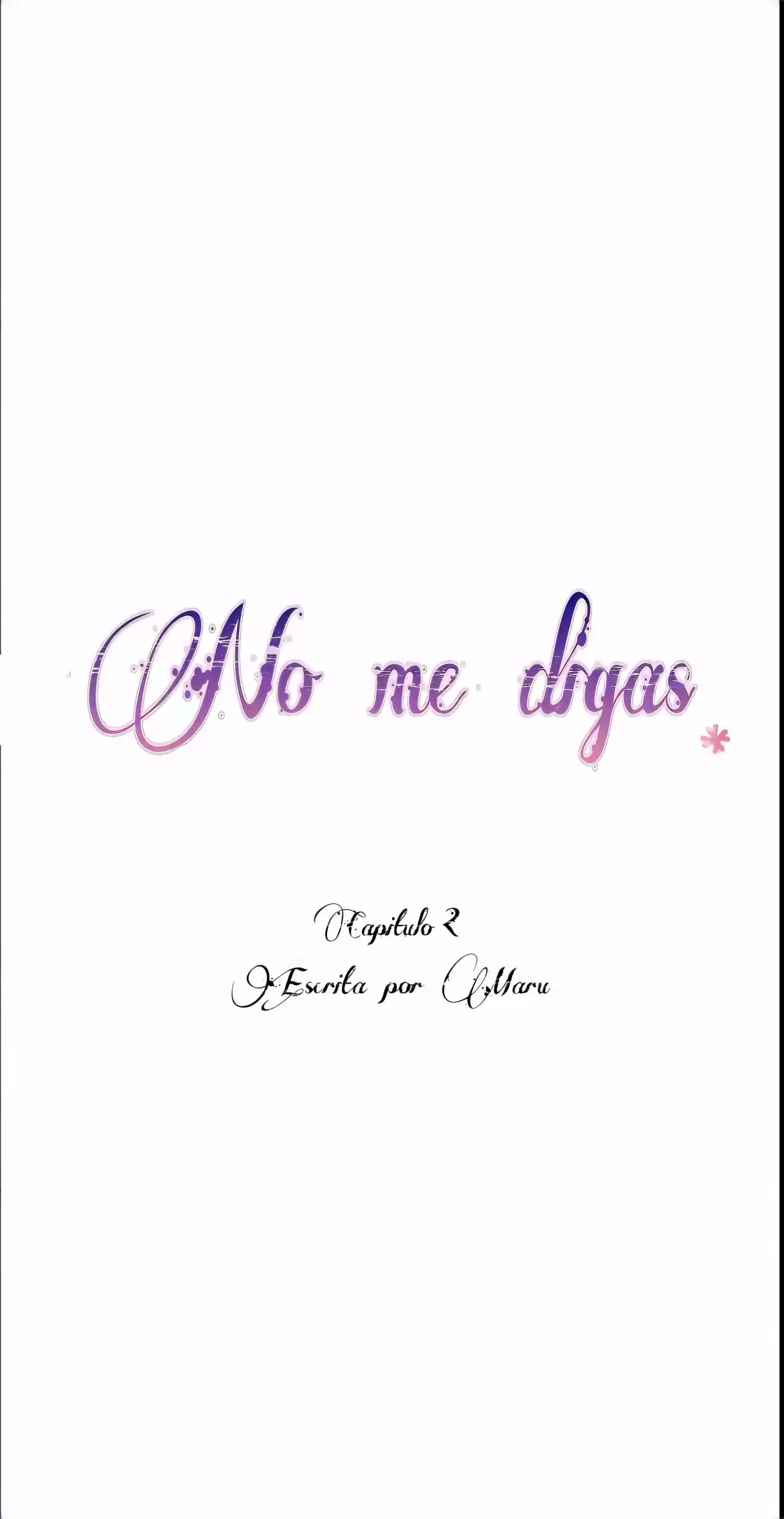 No Me Digas capítulo 2, página 50